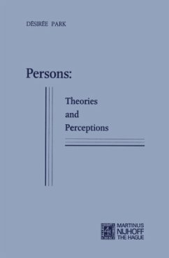 Persons: Theories and Perceptions - Park, Désirée