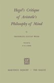 Hegel¿s Critique of Aristotle¿s Philosophy of Mind