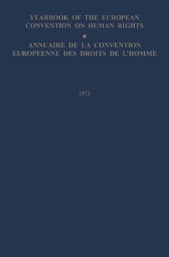 Yearbook of the European Convention on Human Rights / Annuaire de la Convention Europeenne des Droits de L¿Homme - Council of Europe Staff