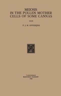Meiosis in the Pollen Mother Cells of Some Cannas - Offerijns, Frederik J. M.