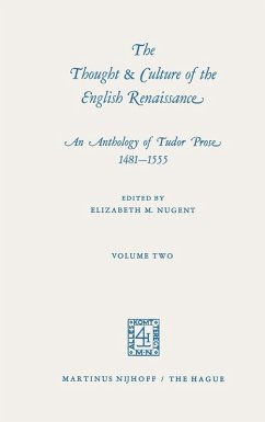 Cover The Thought & Culture of the English Renaissance
