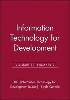 Information Technology for Development, Volume 12, Number 2