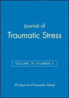 Journal of Traumatic Stress, Volume 19, Number 5 - Jts (Journal of Traumatic Stress)