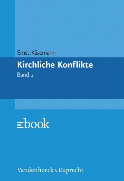 Kirchliche Konflikte (eBook, PDF) Kirchliche Konflikte (eBook, PDF)