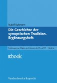 Die Geschichte der synoptischen Tradition. Ergänzungsheft (eBook, PDF)