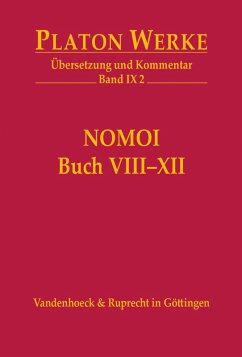 IX 2 Nomoi (Gesetze) Buch VIII-XII (eBook, PDF) - Platon