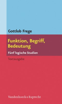 Funktion, Begriff, Bedeutung (eBook, PDF) - Frege, Gottlob