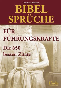 Bibelsprüche für Führungskräfte (eBook, PDF) - Schlüter, Christiane