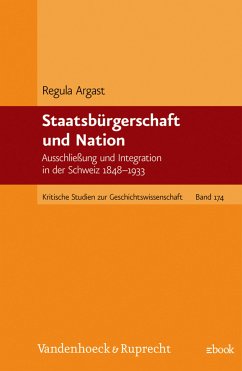 Staatsbürgerschaft und Nation (eBook, PDF) - Argast, Regula