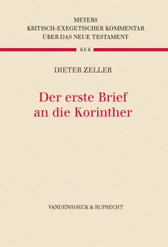 Der erste Brief an die Korinther (eBook, PDF) - Zeller, Dieter