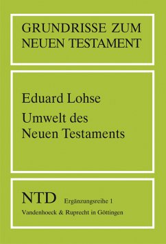 Umwelt des Neuen Testaments (eBook, PDF) - Lohse, Eduard