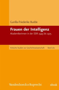 Frauen der Intelligenz (eBook, PDF) - Budde, Gunilla-Friederike