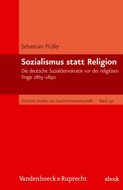 Sozialismus statt Religion (eBook, PDF) - Prüfer, Sebastian