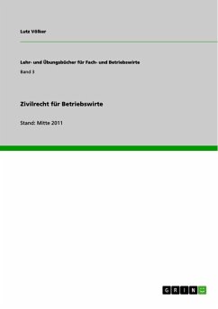 Zivilrecht für Betriebswirte (eBook, PDF)