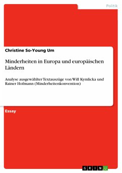 Minderheiten in Europa und europäischen Ländern (eBook, PDF)