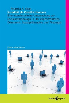 Sozialität als Conditio Humana (eBook, PDF) - Klein, Rebekka A.