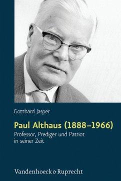 Paul Althaus (1888-1966) (eBook, PDF) - Jasper, Gotthard
