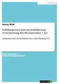 Glühlampenwechsel im Kraftfahrzeug (Unterweisung Kfz-Mechatroniker / -in) (eBook, PDF)