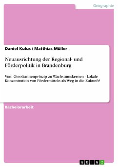 Neuausrichtung der Regional- und Förderpolitik in Brandenburg (eBook, PDF) - Kulus, Daniel; Müller, Matthias