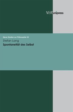 Spontaneität des Selbst (eBook, PDF) - Lang, Stefan