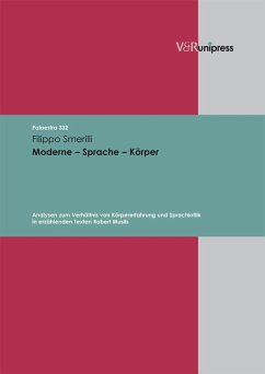 Moderne - Sprache - Körper (eBook, PDF) - Smerilli, Filippo