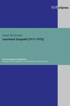 Leonhard Goppelt (1911-1973). Eine theologische Biographie (eBook, PDF) - Simonsen, Horst