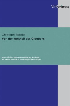Von der Weisheit des Glaubens (eBook, PDF) - Raedel, Christoph