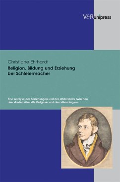 Religion, Bildung und Erziehung bei Schleiermacher (eBook, PDF) - Ehrhardt, Christiane