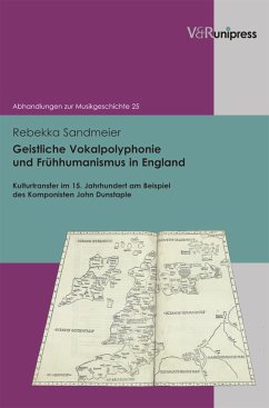 Geistliche Vokalpolyphonie und Frühhumanismus in England (eBook, PDF) - Sandmeier, Rebekka