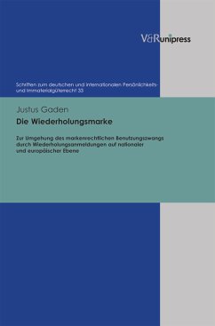 Die Wiederholungsmarke (eBook, PDF) - Gaden, Justus