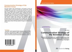 Communication Strategy of the Benetton Group von Suel Kuboj - Fachbuch -  bücher.de