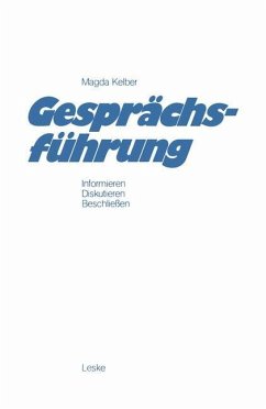 Gesprächsführung - Kelber, Magda