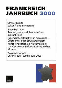 Frankreich-Jahrbuch 2000 - Christadler, Marieluise; Kolboom, Ingo; Kimmel, Adolf; Albertin, Lothar; Uterwedde, Henrik; Asholt, Wolfgang; Bock, Hans Manfred; Picht, Robert