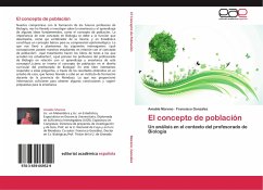 El concepto de población - Moreno, Amable;Gonzalez, Francisco