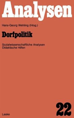 Dorfpolitik - Wehling, Hans-Georg