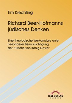 Richard Beer-Hofmanns jüdisches Denken (eBook, PDF) - Krechting, Tim
