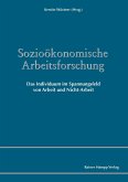 Sozioökonomische Arbeitsforschung - Das Individuum im Spannungsfeld von Arbeit und Nicht-Arbeit (eBook, PDF)