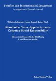 Shareholder Value Approach versus Corporate Social Responsibility (eBook, PDF)