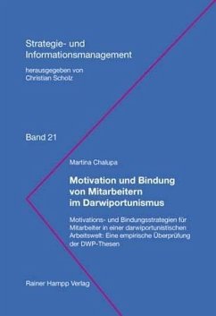 Cover Motivation und Bindung von Mitarbeitern im Darwiportunismus (eBook, PDF)