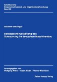 Strategische Gestaltung des Outsourcing im deutschen Maschinenbau (eBook, PDF)