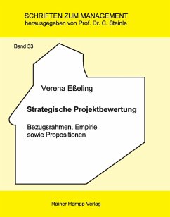 Cover Strategische Projektbewertung (eBook, PDF)