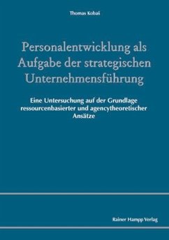 Cover Personalentwicklung als Aufgabe der strategischen Unternehmensführung (eBook, PDF)