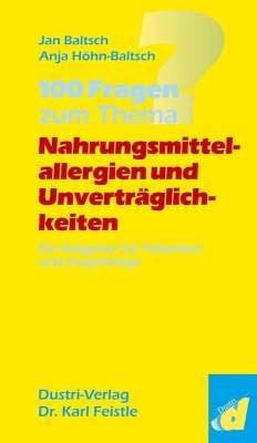 Cover 100 Fragen zum Thema ´´Nahrungsmittelallergien und -unverträglichkeiten´´ (eBook, PDF)