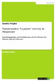 Narrativanalyse "La parure" von Guy de Maupassant (eBook, PDF)