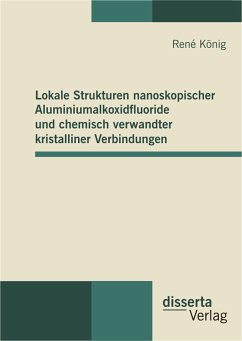 Lokale Strukturen nanoskopischer Aluminiumalkoxidfluoride und chemisch verwandter kristalliner Verbindungen (eBook, PDF) - König, René