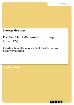 Die Psychiatrie-Personalverordnung (Psych-PV) (eBook, PDF)