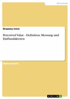 Perceived Value - Definition, Messung und Einflussfaktoren (eBook, PDF) - Ivicic, Drazena
