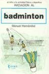 Iniciación al badminton - Hernández, Manuel
