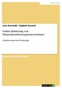 Online-Marketing von Finanzdienstleistungsunternehmen (eBook, PDF)