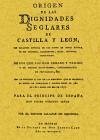 Origen de las dignidades seglares de Castilla y León - Salazar de Mendoza, Pedro